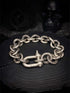 Round Broken Link Bracelet